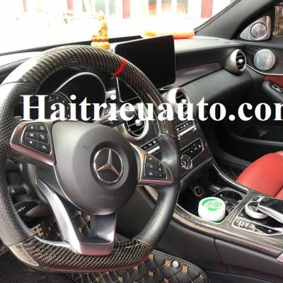 Ốp nội thất carbon cho Mercedes C300