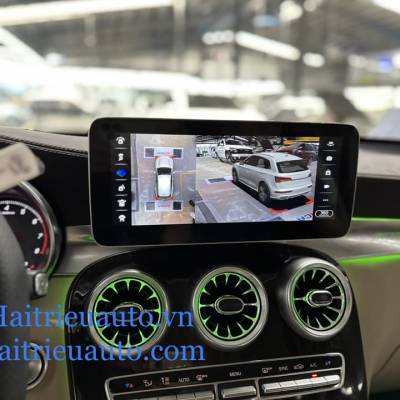 Màn hình android Omas 360 xe Mercedes C 2016-2019