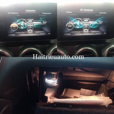 Hệ thống nước hoa Air freshener và Ionisation theo xe Mercedes GLC 200