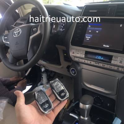 Lắp Startstop Smartkey cho xe Toyota Land Cruiser Prado