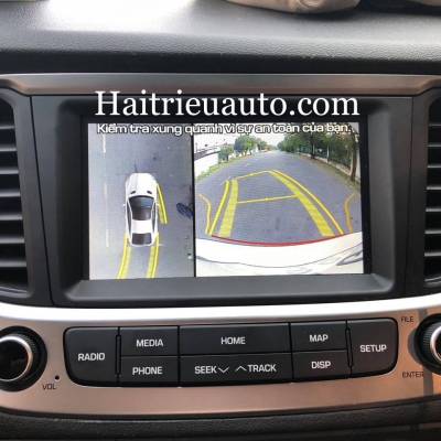 lắp camera 360 cho xe Hyundai Accent 2019
