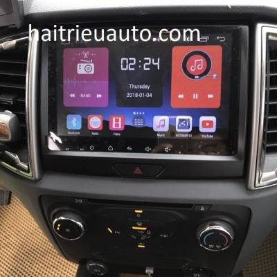 màn hình android theo xe  ranger 