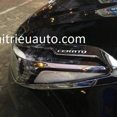 viền đèn trước cho xe Kia cerato 2017