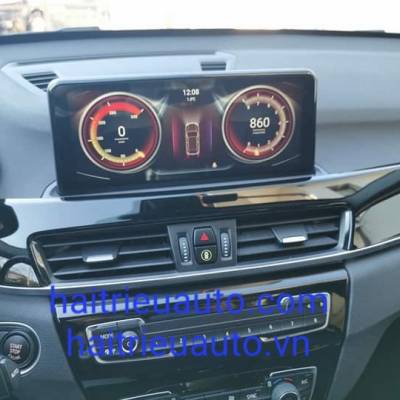 màn hình android theo xe BMW x1 2018