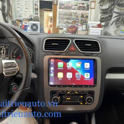 màn hình android theo xe Volkswagen Scirocco 2015
