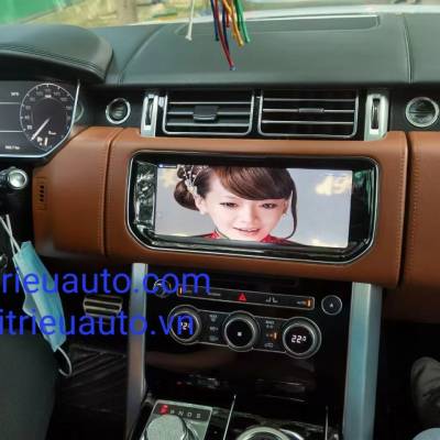 màn hình android theo xe Range Rover Vogue