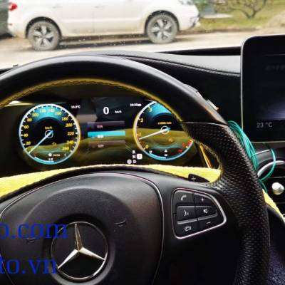 Đồng hồ điện tử xe Mercedes C 