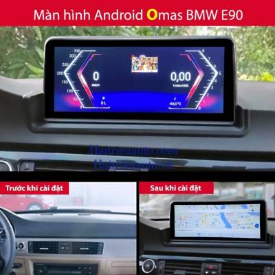 Màn hình android Omas xe BMW E90