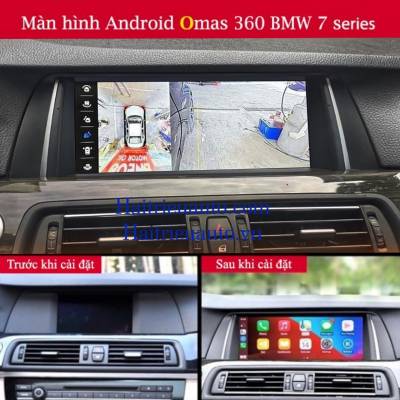 Màn hình android Omas 360 xe BMW 7series