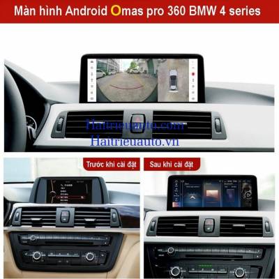 Màn hình android Omas Pro 360 xe BMW 4 series