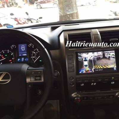 Lắp camera 360 độ cho xe Lexus