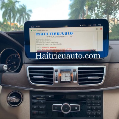 Màn hình android cho xe Mercedes E400 2015