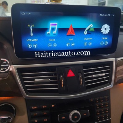 Màn hình android cho xe Mercedes E250 2013