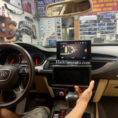 Màn hình android theo xe Audi A7