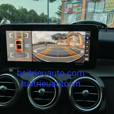 camera 360 theo xe mercedes GLC 2021