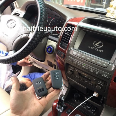Lắp Startstop Smartkey cho xe Lexus