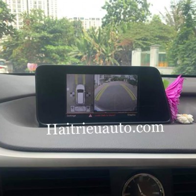 Lắp camera 360 cho xe Lexus RX 200T 