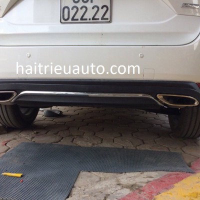 ốp chia đôi pô cho xe mazda cx5 2018