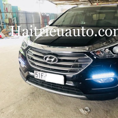 Lướt gió capo Hyundai Santafe