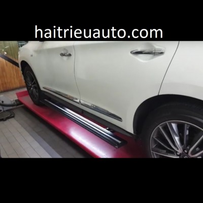 bệ bước điện theo xe santafe 