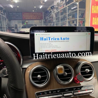 Màn hình theo xe Mercedes GLC 250