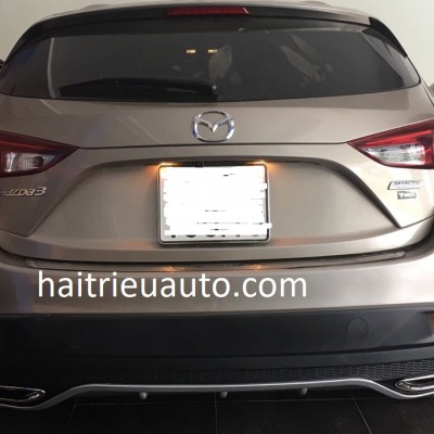 ốp chia pô cho xe mazda 3 hatchback 