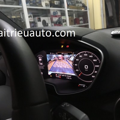 Lắp camera lùi cho xe Audi TT 2017