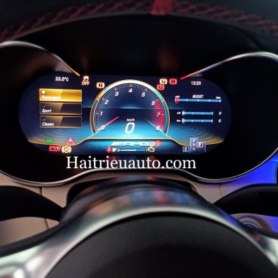 Nâng cấp màn hình LCD cho Mercedes C200 2020