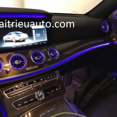 Cửa gió điều hòa đèn led theo xe Mercedes E