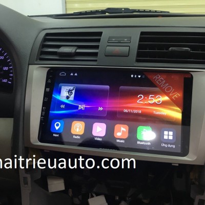 màn hình android zestech theo xe camry 2010