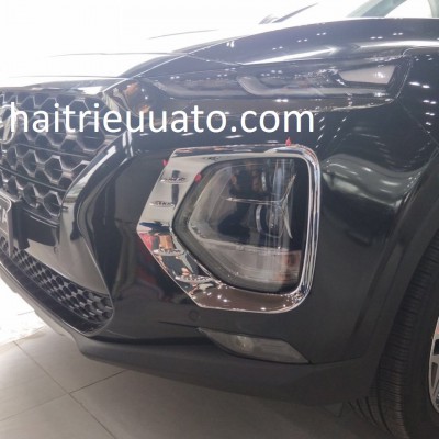 ốp đèn gầm xe Hyundai Santafe 2019