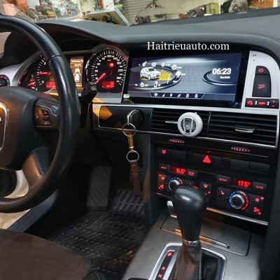 Màn hình android theo xe Audi A6