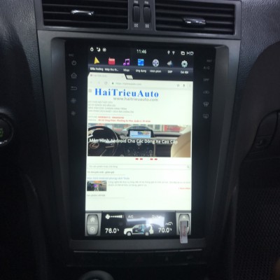 màn hình android tesla theo xe lexus GS300