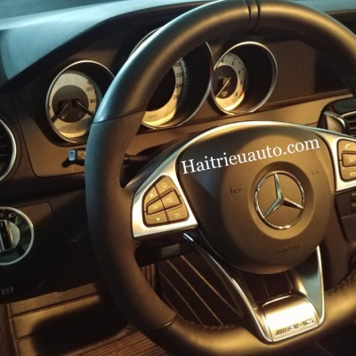 Nâng cấp vô lăng AMG cho Mercedes C200 2013