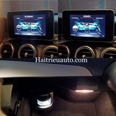 Hệ thống nước hoa Air freshener và Ionisation theo xe Mercedes C200