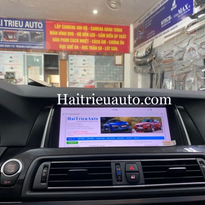 Màn hình android cho xe BMW 520i 