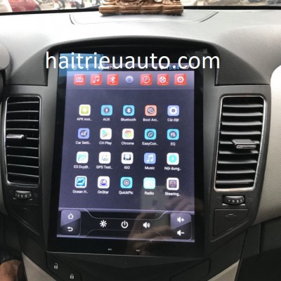 m&agrave;n h&igrave;nh tesla orion cho xe cruze 