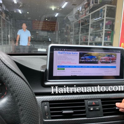 Màn hình android theo xe BMW E90
