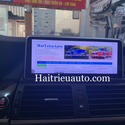 Màn hình android theo xe BMW E70