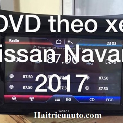 DVD THEO XE NISSAN NAVARA 2017