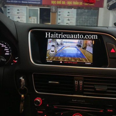 Lắp camera lùi cho xe Audi Q5