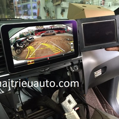 Màn hình android theo xe Mercedes ML 450