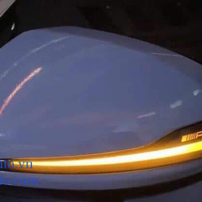 led gương theo xe mercedes C