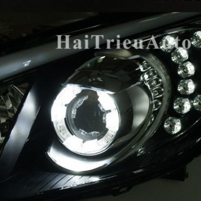 Độ dèn led cho xe kia k3