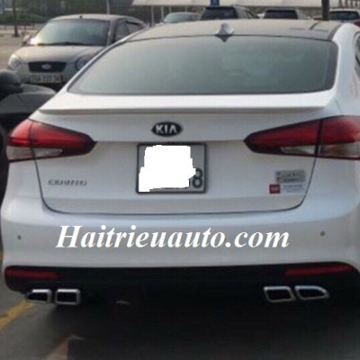 Lip chia đôi pô Kia Cerato 2017