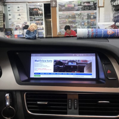 màn hình android theo xe audi A4