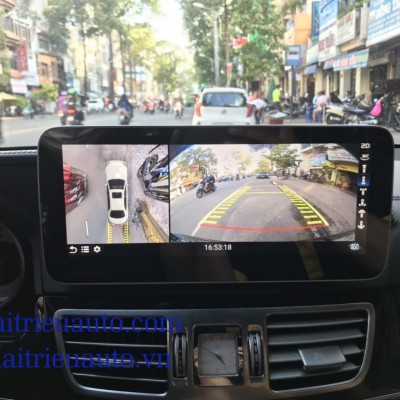 Màn hình android liền camera 360 xe Merceders C 2012