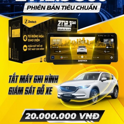 Màn hình android zestech ZT12.3 +360 tiêu chuẩn