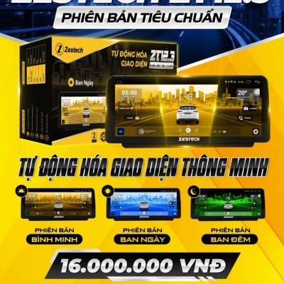 Màn hình android zestech ZT12,3 tiêu chuẩn