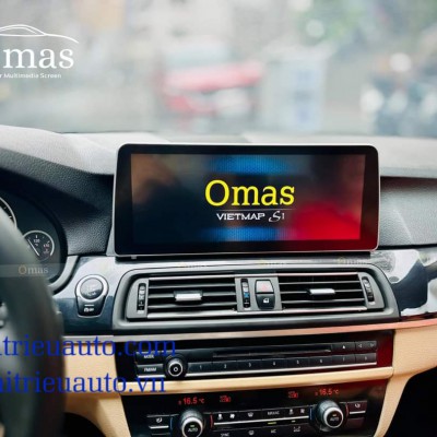 Màn hình android Omas  12in xe BMW 520i